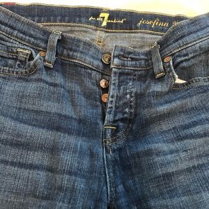 7 for all mankind josefina skinny boyfriend SZ 25